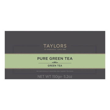 Taylors Of Harrogate Pure Green Tea, 100 Count (Pack Of 1)