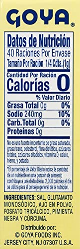 Goya Foods Salad And Vegetable Seasoning, 1.41 Ounce (Pack Of 24)