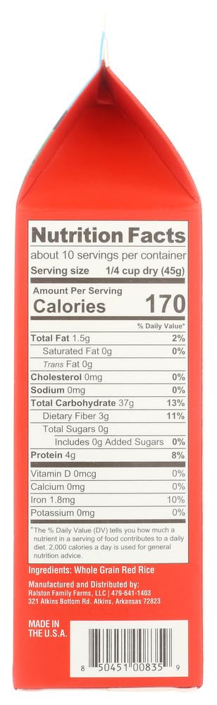 Ralston Family Farms Red Rice 16 OZ
