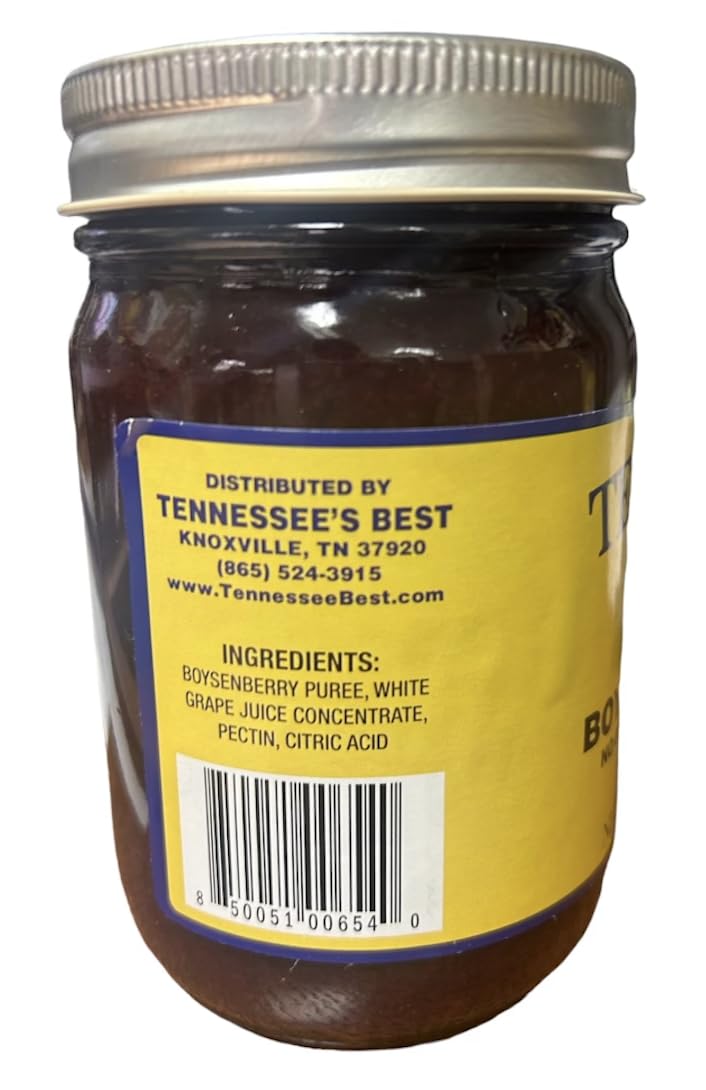 Tennessee'S Best Old Fashioned Jams | Handcrafted With Simple Ingredients | Small Batch Made | 15 Oz Resealable Glass Jar (Boyse