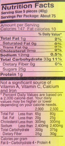 Sour Power Sour Candy Belts, Multicolor, 6.6 lb, Model 2912617377