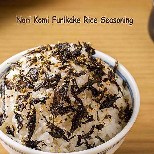 Nori Komi Furikake Rice Seasoning 8.8oz(250g) Perfect for Rice Seasoning Soups and Sushi Rolls