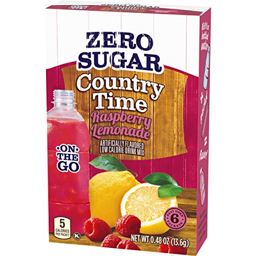 Country Time Sugar-Free Raspberry Lemonade On-The-Go Powdered Drink Mix 72 Count
