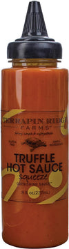 Terrapin Ridge Gourmet Truffle Hot Sauce, Spicy Condiment, 8 oz Bottle