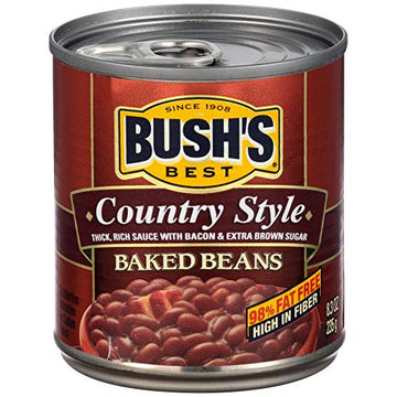 Bush s Best 3 Original Baked Beans, 3 Country Style Baked Beans, 8.3 Oz Variety Pack, 1 CT