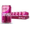 Zevia Zero Sugar Soda Cran-Raspberry 12 oz Cans 24-Pack Non-GMO Gluten-Free Vegan