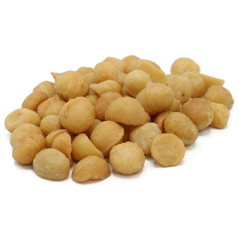 Dry Roasted Macadamia Nuts Salted With Sea Salt (1 Lb.) - Oven Roasted To Perfection In Small Batches For Added Freshness - Vega