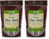 Now Foods, Organic Black Chia Seeds, Non-Gmo, Source Of Healthy Fatty Acids And Fiber, 12-Ounce (Packaging May Vary) (Pack Of 2)