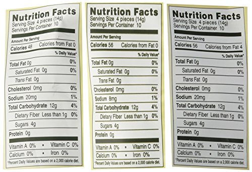 Bali's Best Assorted Tea Candies, 5.3 Oz Bag (Pack of 3) - Delicious Brown Sweet Treats for Tea Lovers