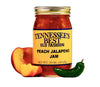 Tennessees Best Old Fashion Style Jalapeno Jams | Handcrafted With Simple Ingredients | Small Batch Made- 18 Oz Resealable Glass