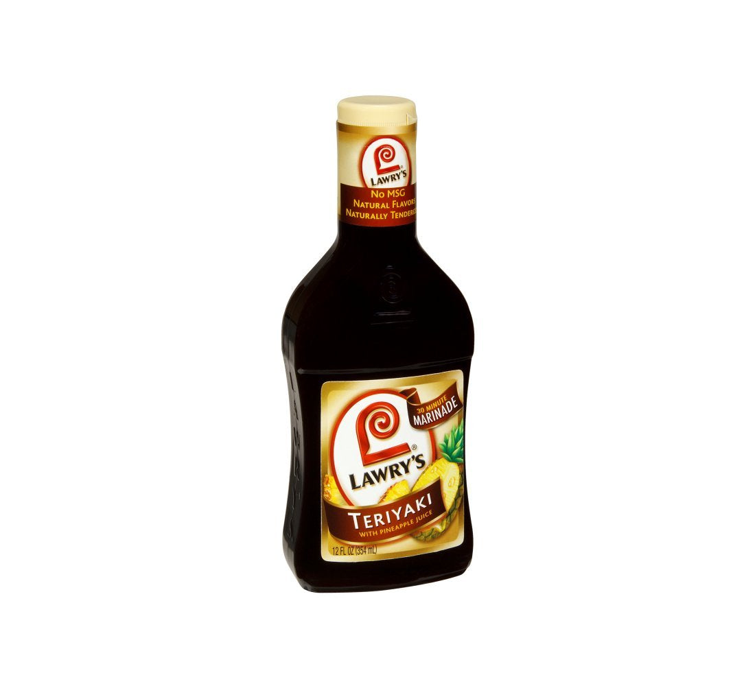 Lawry?s Marinade, Teriyaki with Pineapple, 12-Ounce (Pack of 6)