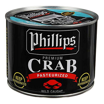 Phillips Seafood Culinary Jumbo Crab Meat Can, 1 Pound - 6 per case