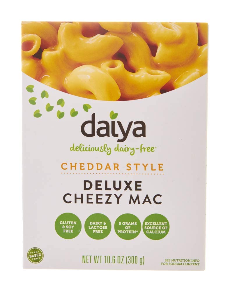Daiya Dairy Free Gluten Free Cheddar Style Vegan Mac And Cheese, 10.6 Ounce (Pack Of 8)