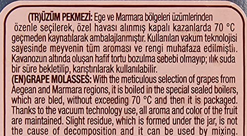 Grape Molasses | 24.7 oz 1.54 lbs 700 g | Petimezi Pekmez Turkish | Paste Syrup