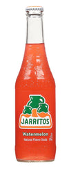 Jarritos Watermelon Soda 12.5oz Glass Bottle Pack of 6 - Refreshing Flavor by Border Merchant