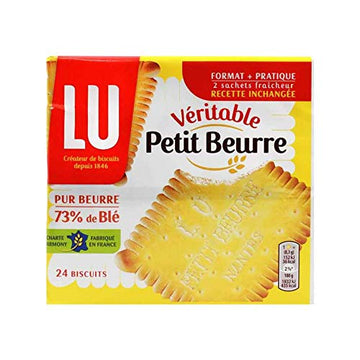 Lu Petit Beurre Biscuits, 7 Oz From France Pack Of 4