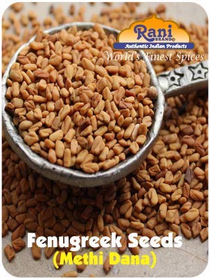 Rani Fenugreek (Methi) Seeds Whole 7oz (200g) Trigonella foenum graecum ~ All Natural | Vegan | Gluten Friendly | Non-GMO | Kosher | Indian Origin used in cooking & Ayurvedic spice