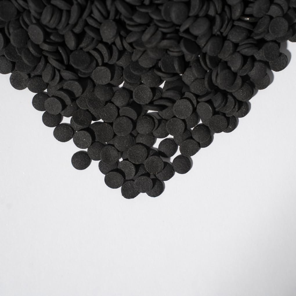 NIPEOR Rainbow Sprinkles Black Confetti Sprinkles 3.53oz/100g Edible Sprinkle Topping Confetti Sprinkles, Round Sprinkles for Ca