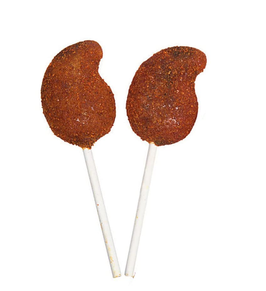 Beny X-Treme Lollipops With Chili Coating 1Lb 6.56Oz Bags (640G) (Mango)