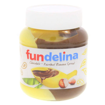 Fundelina Chocolate Hazelnut Banana, Vanilla & Strawberry Spread Bundle Pack 368G, 3 Pack