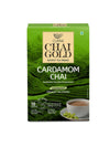Cuppa Chai Gold Cardamom Chai | Sweetened Version | Pack of 1 (10 Count)