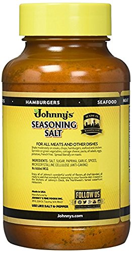 Johnnys Seasoning Salt, 32 Oz (Pack of 2)