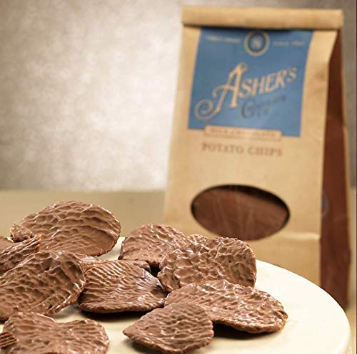 Asher'S Chocolate Company, Delicious Chocolate Covered Potato Chips, Made From The Finest Kosher Chocolate, Family Owned Since 1892 (8.5Oz, Milk Chocolate)
