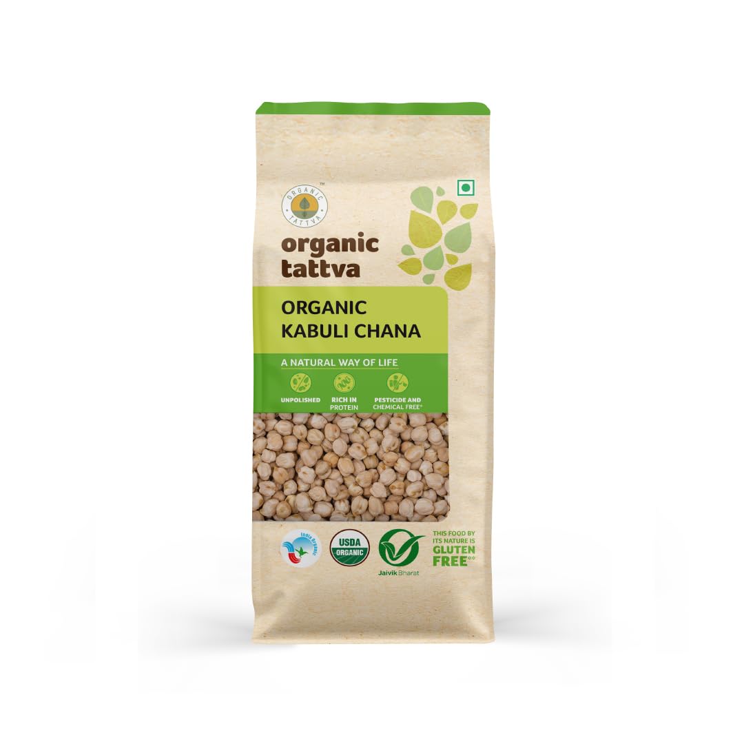 Organic Tattva Kabuli Chana, 1kg