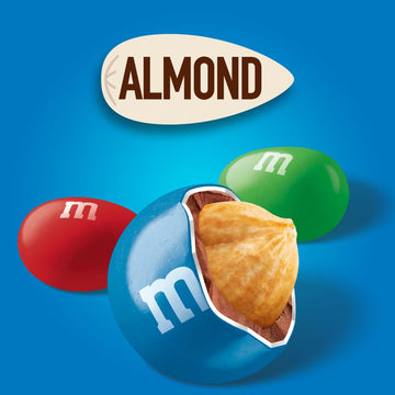 M&M'S Almond Milk Chocolate Candy, Sharing Size, 9.3 Oz Bag
