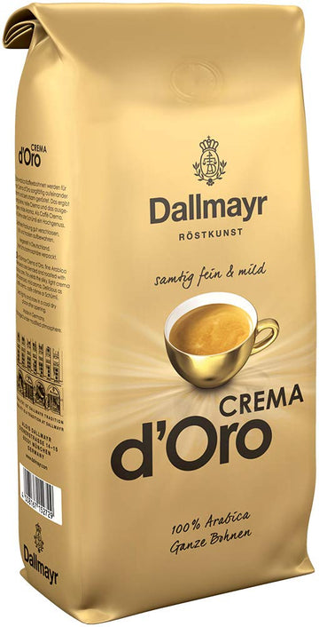 Dallmayr Crema D'Oro Mild Und Fein In Bohne, 1Er Pack (1 X 1000 G Beutel)