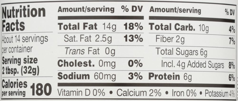 The Bees Knees Peanut Butter Blended with Scrumptious Honey - 16 oz. (12 Pack) 12