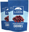 Thousand Lakes Freeze Dried Fruit - Tart Cherries 2-pack 1.5 ounces (3.0 ounces total) | No Sugar Added | 100% Cherries