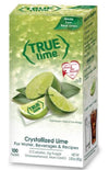 True Citrus TRUE LIME Water Enhancer, 100 Packets, 0 Calorie, Sugar Free Lime Flavor, 2.82 Ounce Dispenser Pack