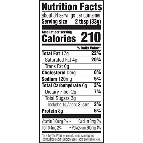 Peter Pan Natural Creamy Peanut Butter Spread, 40 Oz