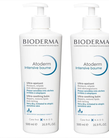 Bioderma Duo Atoderm Intensive Balm, 167 Fl Oz (Pack Of 2)