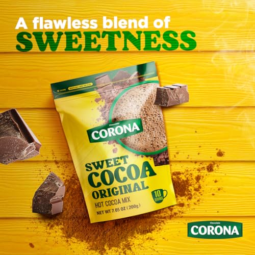 CORONA Instant Powder Mix, Sweet Cocoa Original, 7.05 Ounces, Pack of 1