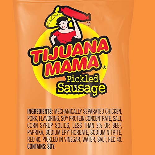 Penrose Tijuana Mama Pickled Sausages, 2.4 Ounce, 12 Pack