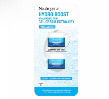 Neutrogena Hydro Boost Gel- Cream Extra - Dry, 1.7 Oz, 2- Pack