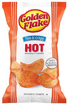 Golden Flake Hot Potato Chip 4.625Oz. (4Pack)