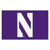 Fanmats 835 Ncaa Northwestern University Wildcats Nylon Face Ultimat Rug