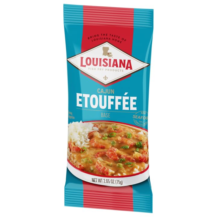 Louisiana Fish Fry Etouffee Base, 2.65 oz, Pack of 24