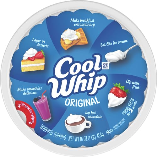 Cool Whip Original Whipped Topping, 16 oz Tub