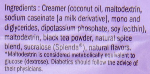 David Rio Sugar Free Chai Tea Single Serve Packets, Orca Spice, 0.634 Ounce (Pack Of 48)