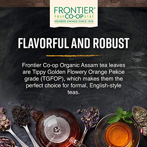 Frontier Co-Op Assam (Tippy Golden Flowery Orange Pekoe), Organic, Fair Trade 1 Lb.
