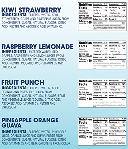 Langers Tropical Variety Pack Juice, 10 Fl Oz, Pack of 12