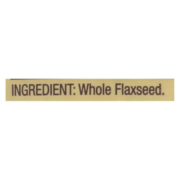 Bob’S Red Mill Raw Whole Flaxseed, Golden, 13 Ounce (Pack Of 4)
