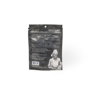 JusTea MT. KENYA BLACK Loose Leaf Black Tea, High Caffeine, Fair Trade, 90g Recyclable Pouch, 40+ Cups