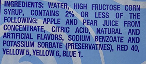 Fla-Vor-Ice Freeze Pops, 6 Assorted Flavors, 5.5 Oz Each, Pack of 45