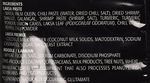 Prima Taste Laksa La Mian, 185G, (Pack Of 12)