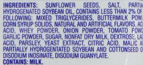 David Jumbo Roasted Salted Sunflower Seeds, Buffalo Ranch Flavor, 5.25oz Bags (Pack of 10)